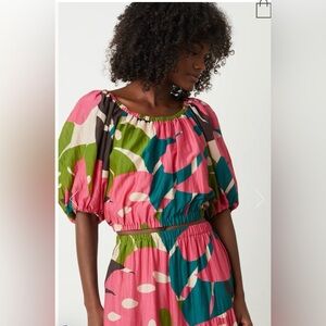 Velvet tropical top